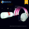 Benutzerdefinierte beleuchtete LED Start Finishing Line Infatable Archway Werbung Arches